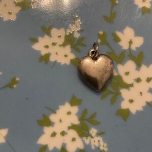James Avery Silver Heart Pendant